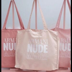 ARMANI NUDE MANIA shopping tote bag, New
